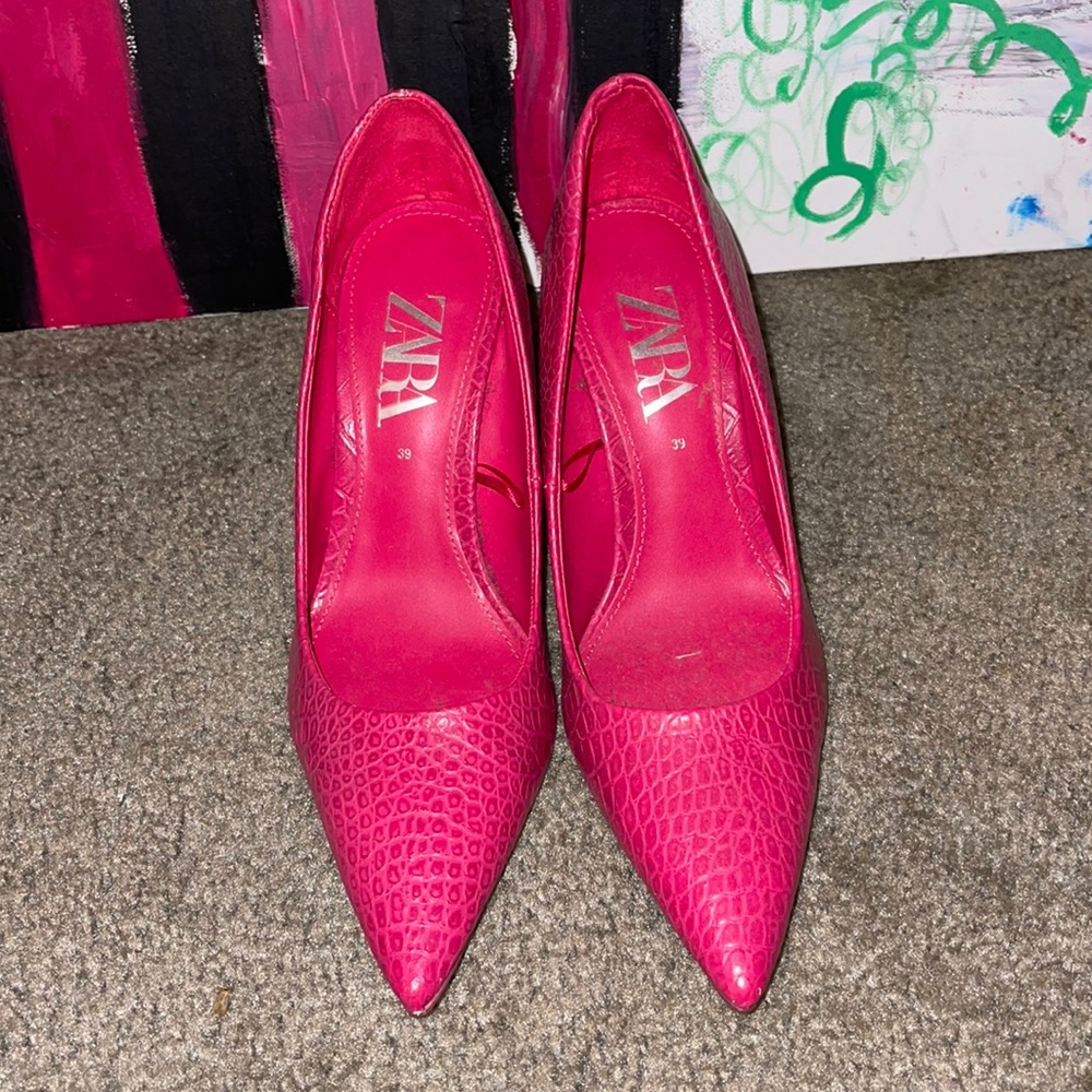 Zara Heel hot pink